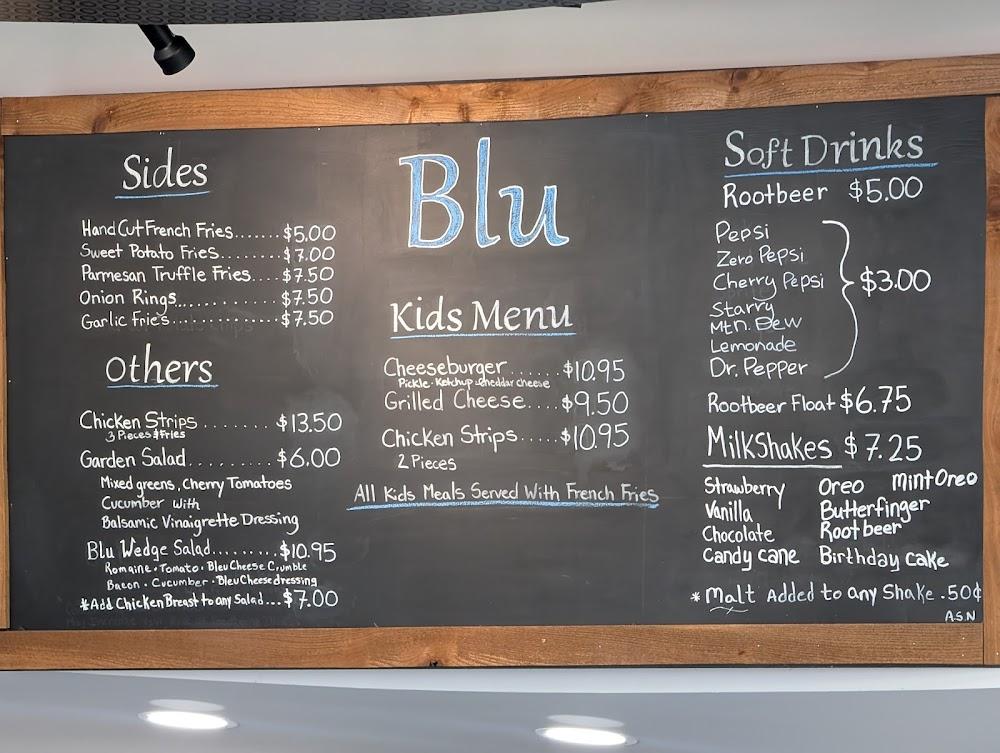 Blu Burgers Menu image 2